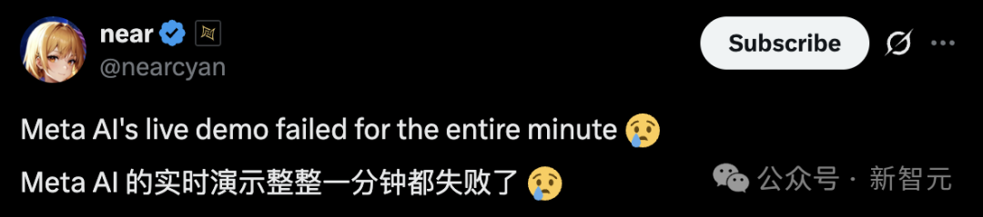 小扎AI眼镜当场死机,CTO自曝灾难级演示内幕:一个指令干趴自家服务器插图1 小扎AI眼镜当场死机,CTO自曝灾难级演示内幕:一个指令干趴自家服务器插图1