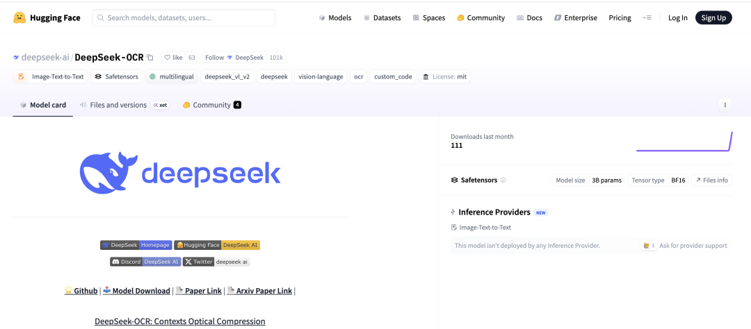 太强了!DeepSeek刚刚开源新模型,用视觉方式压缩一切插图 太强了!DeepSeek刚刚开源新模型,用视觉方式压缩一切插图