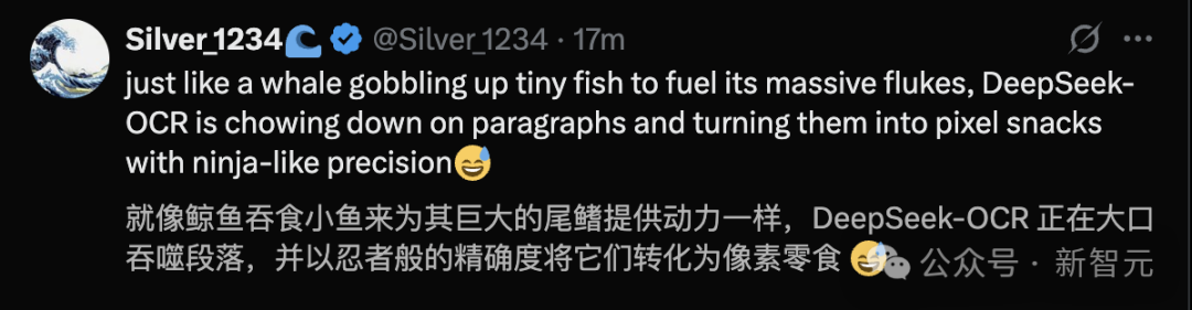 文本已死,视觉当立!Karpathy狂赞DeepSeek新模型,终结分词器时代插图6 文本已死,视觉当立!Karpathy狂赞DeepSeek新模型,终结分词器时代插图6