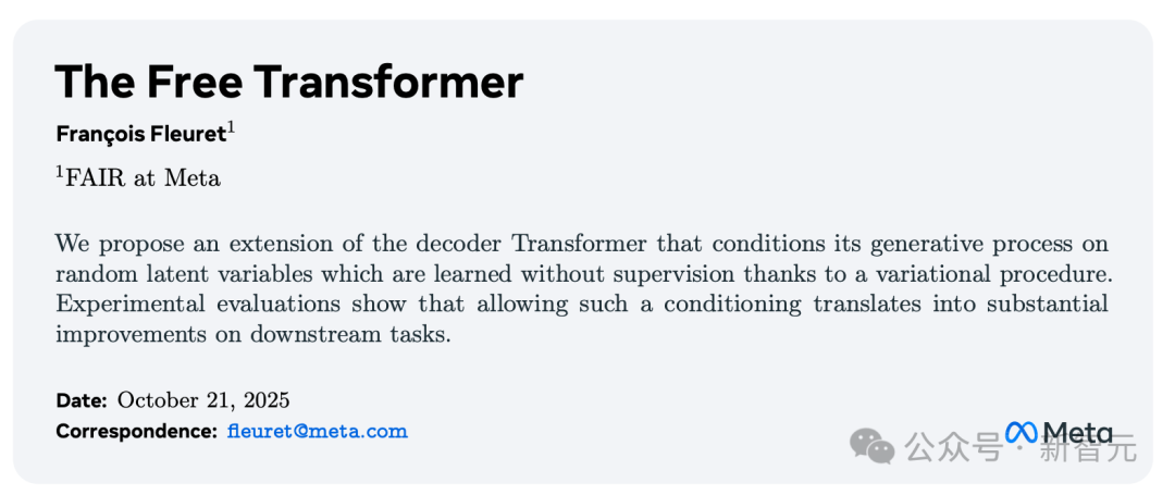 Meta打碎Transformer 8年铁律!改写AI最底层规则,模型首次冒出潜意识插图 Meta打碎Transformer 8年铁律!改写AI最底层规则,模型首次冒出潜意识插图