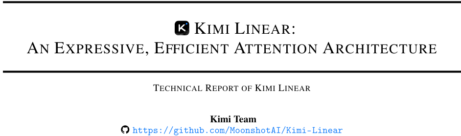 长上下文快2.9倍,解码快6倍:Kimi 用线性注意力实现性能与效率双突破插图 长上下文快2.9倍,解码快6倍:Kimi 用线性注意力实现性能与效率双突破插图