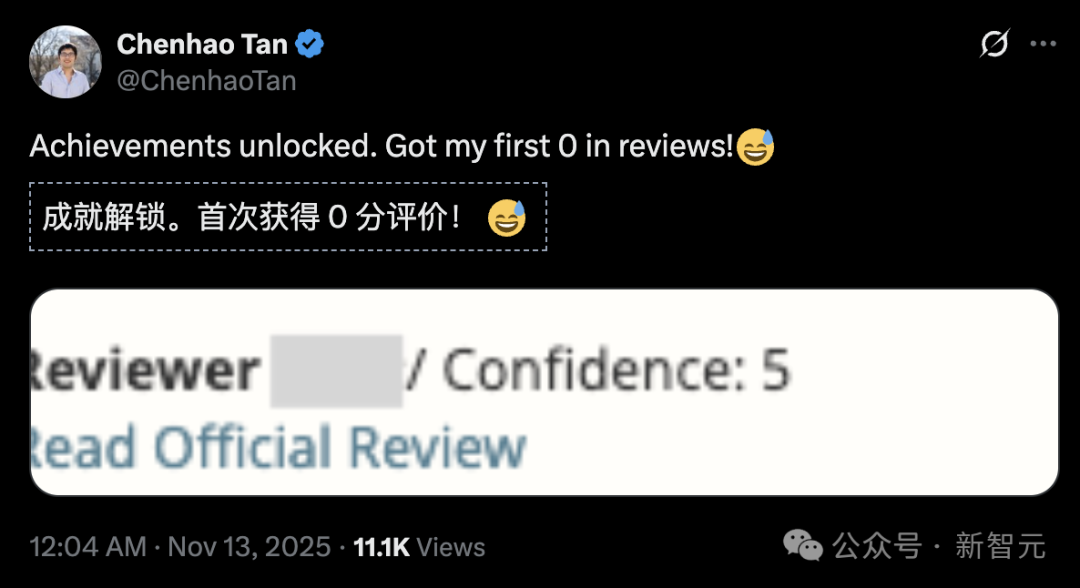 ICLR 2026出分,审稿员怒喷「精神病」!DeepMind研究员教你绝地求生插图3 ICLR 2026出分,审稿员怒喷「精神病」!DeepMind研究员教你绝地求生插图3