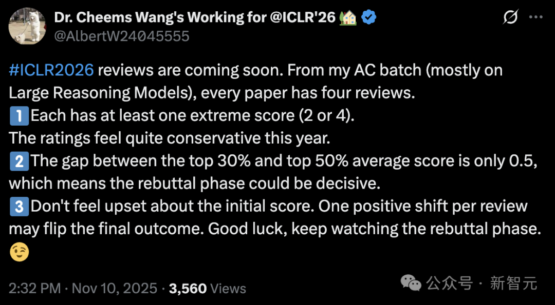 ICLR 2026出分,审稿员怒喷「精神病」!DeepMind研究员教你绝地求生插图16 ICLR 2026出分,审稿员怒喷「精神病」!DeepMind研究员教你绝地求生插图16