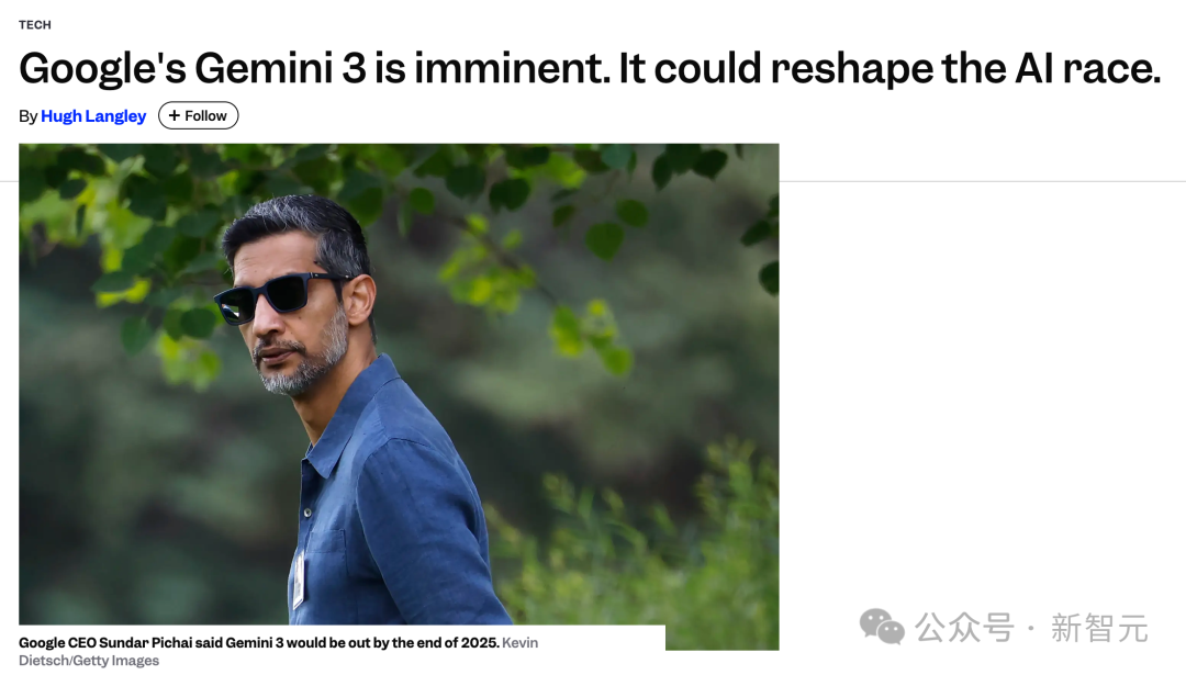 年度最强AI压轴!谷歌Gemini 3.0下周决战OpenAI,前端要下岗了插图24 年度最强AI压轴!谷歌Gemini 3.0下周决战OpenAI,前端要下岗了插图24