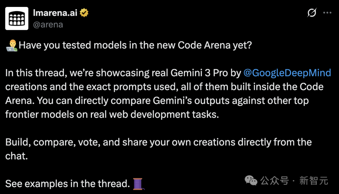 年度最强AI实锤！谷歌Gemini 3全网首测震撼，一句话编码封王插图18