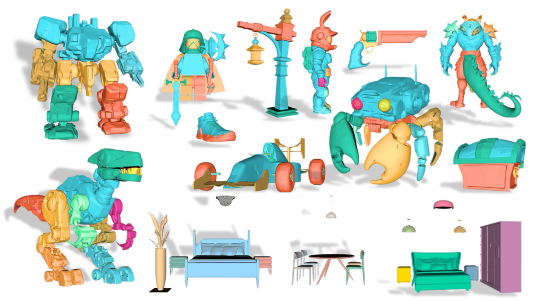 首个3D生成解构模型PartCrafter问世，GitHub狂揽2k星标插图1
