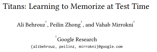 200万token上下文能力,并且越用越聪明!Google Research重构AI长期记忆(插图1 200万token上下文能力,并且越用越聪明!Google Research重构AI长期记忆(插图1